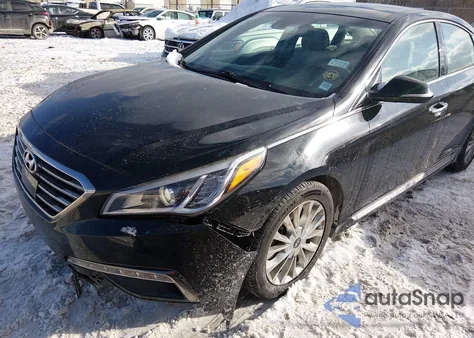 2015 Hyundai Sonata Limited from USA, damaged, VIN 5NPE34AF3FH021380